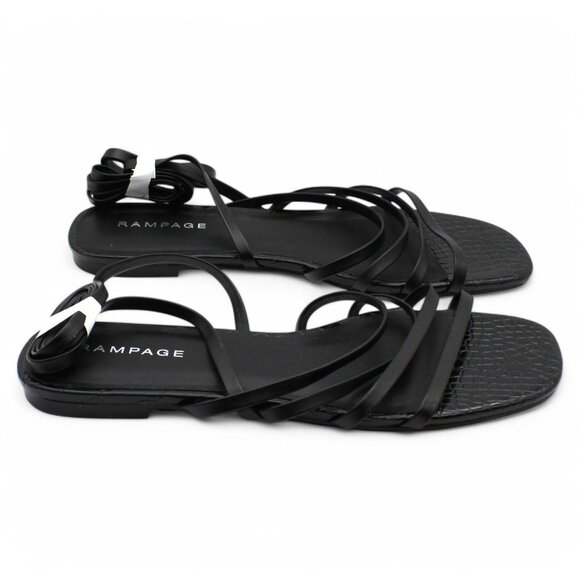 Rampage Athena Strappy Square Toe Sandal (Women S) - Picture 4 of 8